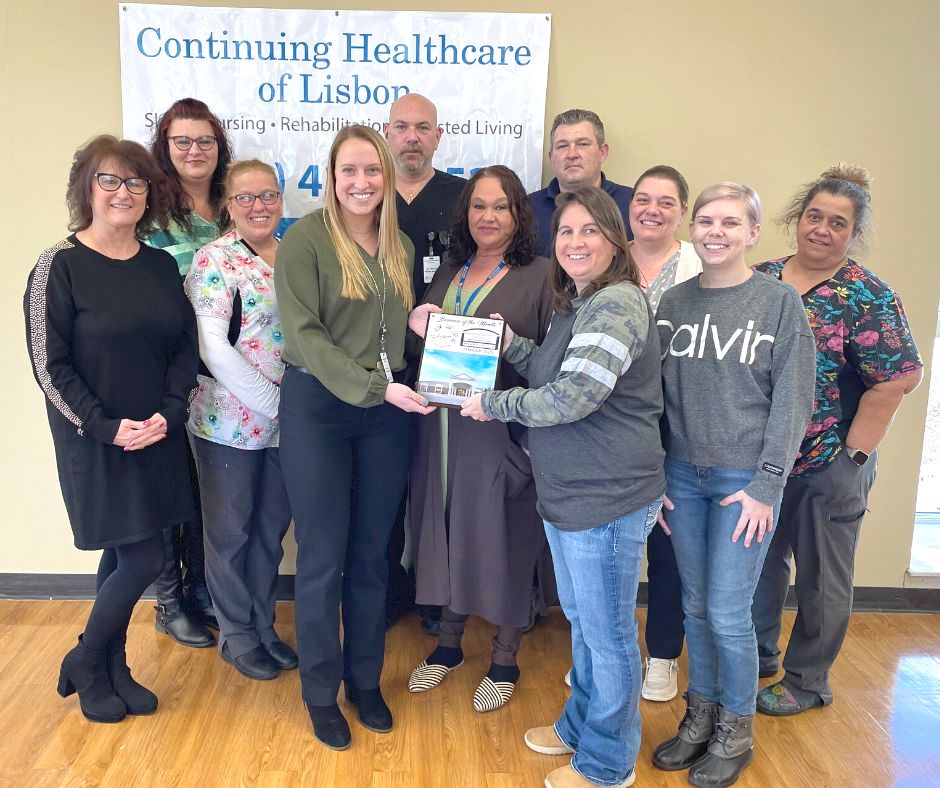 Continuing Healthcare of Lisbon named Business of the Month News